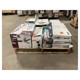 Massive Pallet of Brand Name Misc Faucets, Showers, Fixtures, Towel Bars, Bathroom Fans, Ceiling Fans, Lights, and More **Parts Only** (Lot Great for eBay Sellers) (Internal lot #8)