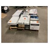 Massive Pallet of Brand Name Misc Faucets, Showers, Fixtures, Towel Bars, Bathroom Fans, Ceiling Fans, Lights, and More **Parts Only** (Lot Great for eBay Sellers) (Internal lot #8)