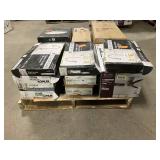 Massive Pallet of Brand Name Misc Faucets, Showers, Fixtures, Towel Bars, Bathroom Fans, Ceiling Fans, Lights, and More **Parts Only** (Lot Great for eBay Sellers) (Internal lot #9)