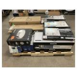 Massive Pallet of Brand Name Misc Faucets, Showers, Fixtures, Towel Bars, Bathroom Fans, Ceiling Fans, Lights, and More **Parts Only** (Lot Great for eBay Sellers) (Internal lot #9)
