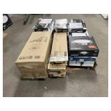Massive Pallet of Brand Name Misc Faucets, Showers, Fixtures, Towel Bars, Bathroom Fans, Ceiling Fans, Lights, and More **Parts Only** (Lot Great for eBay Sellers) (Internal lot #9)