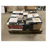 Massive Pallet of Brand Name Misc Faucets, Showers, Fixtures, Towel Bars, Bathroom Fans, Ceiling Fans, Lights, and More **Parts Only** (Lot Great for eBay Sellers) (Internal lot #11)
