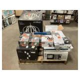 Massive Pallet of Brand Name Misc Faucets, Showers, Fixtures, Towel Bars, Bathroom Fans, Ceiling Fans, Lights, and More **Parts Only** (Lot Great for eBay Sellers) (Internal lot #12)