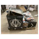 Massive Pallet of Brand Name Misc Faucets, Showers, Fixtures, Towel Bars, Bathroom Fans, Ceiling Fans, Lights, and More **Parts Only** (Lot Great for eBay Sellers) (Internal lot #12)