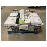Massive Pallet of Brand Name Misc Faucets, Showers, Fixtures, Towel Bars, Bathroom Fans, Ceiling Fans, Lights, and More **Parts Only** (Lot Great for eBay Sellers) (Internal lot #13)