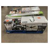 Massive Pallet of Brand Name Misc Faucets, Showers, Fixtures, Towel Bars, Bathroom Fans, Ceiling Fans, Lights, and More **Parts Only** (Lot Great for eBay Sellers) (Internal lot #13)