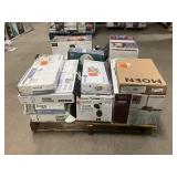 Massive Pallet of Brand Name Misc Faucets, Showers, Fixtures, Towel Bars, Bathroom Fans, Ceiling Fans, Lights, and More **Parts Only** (Lot Great for eBay Sellers) (Internal lot #18)