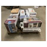 Massive Pallet of Brand Name Misc Faucets, Showers, Fixtures, Towel Bars, Bathroom Fans, Ceiling Fans, Lights, and More **Parts Only** (Lot Great for eBay Sellers) (Internal lot #18)