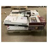 Massive Pallet of Brand Name Misc Faucets, Showers, Fixtures, Towel Bars, Bathroom Fans, Ceiling Fans, Lights, and More **Parts Only** (Lot Great for eBay Sellers) (Internal lot #19)