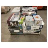 Massive Pallet of Brand Name Misc Faucets, Showers, Fixtures, Towel Bars, Bathroom Fans, Ceiling Fans, Lights, and More **Parts Only** (Lot Great for eBay Sellers) (Internal lot #21)