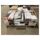 Massive Pallet of Brand Name Misc Faucets, Showers, Fixtures, Towel Bars, Bathroom Fans, Ceiling Fans, Lights, and More **Parts Only** (Lot Great for eBay Sellers) (Internal lot #23)