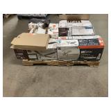 Massive Pallet of Brand Name Misc Faucets, Showers, Fixtures, Towel Bars, Bathroom Fans, Ceiling Fans, Lights, and More **Parts Only** (Lot Great for eBay Sellers) (Internal lot #23)