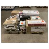 Massive Pallet of Brand Name Misc Faucets, Showers, Fixtures, Towel Bars, Bathroom Fans, Ceiling Fans, Lights, and More **Parts Only** (Lot Great for eBay Sellers) (Internal lot #27)