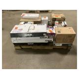 Massive Pallet of Brand Name Misc Faucets, Showers, Fixtures, Towel Bars, Bathroom Fans, Ceiling Fans, Lights, and More **Parts Only** (Lot Great for eBay Sellers) (Internal lot #27)