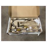 Massive Pallet of Brand Name Misc Faucets, Showers, Fixtures, Towel Bars, Bathroom Fans, Ceiling Fans, Lights, and More **Parts Only** (Lot Great for eBay Sellers) (Internal lot #28)