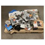 Massive Pallet of Brand Name Misc Faucets, Showers, Fixtures, Towel Bars, Bathroom Fans, Ceiling Fans, Lights, and More **Parts Only** (Lot Great for eBay Sellers) (Internal lot #30)