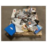 Massive Pallet of Brand Name Misc Faucets, Showers, Fixtures, Towel Bars, Bathroom Fans, Ceiling Fans, Lights, and More **Parts Only** (Lot Great for eBay Sellers) (Internal lot #30)