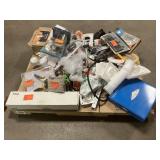 Massive Pallet of Brand Name Misc Faucets, Showers, Fixtures, Towel Bars, Bathroom Fans, Ceiling Fans, Lights, and More **Parts Only** (Lot Great for eBay Sellers) (Internal lot #30)