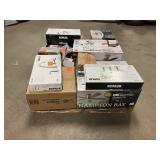 Massive Pallet of Brand Name Misc Faucets, Showers, Fixtures, Towel Bars, Bathroom Fans, Ceiling Fans, Lights, and More **Parts Only** (Lot Great for eBay Sellers) (Internal lot #34)