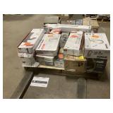 Massive Pallet of Brand Name Misc Faucets, Showers, Fixtures, Towel Bars, Bathroom Fans, Ceiling Fans, Lights, and More **Parts Only** (Lot Great for eBay Sellers) (Internal lot #38)
