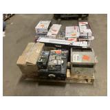 Massive Pallet of Brand Name Misc Faucets, Showers, Fixtures, Towel Bars, Bathroom Fans, Ceiling Fans, Lights, and More **Parts Only** (Lot Great for eBay Sellers) (Internal lot #38)