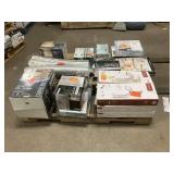 Massive Pallet of Brand Name Misc Faucets, Showers, Fixtures, Towel Bars, Bathroom Fans, Ceiling Fans, Lights, and More **Parts Only** (Lot Great for eBay Sellers) (Internal lot #39)