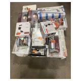 Massive Pallet of Brand Name Misc Faucets, Showers, Fixtures, Towel Bars, Bathroom Fans, Ceiling Fans, Lights, and More **Parts Only** (Lot Great for eBay Sellers) (Internal lot #42)