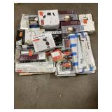 Massive Pallet of Brand Name Misc Faucets, Showers, Fixtures, Towel Bars, Bathroom Fans, Ceiling Fans, Lights, and More **Parts Only** (Lot Great for eBay Sellers) (Internal lot #42)