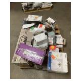 Massive Pallet of Brand Name Misc Faucets, Showers, Fixtures, Towel Bars, Bathroom Fans, Ceiling Fans, Lights, and More **Parts Only** (Lot Great for eBay Sellers) (Internal lot #43)