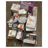 Massive Pallet of Brand Name Misc Faucets, Showers, Fixtures, Towel Bars, Bathroom Fans, Ceiling Fans, Lights, and More **Parts Only** (Lot Great for eBay Sellers) (Internal lot #43)
