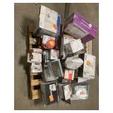 Massive Pallet of Brand Name Misc Faucets, Showers, Fixtures, Towel Bars, Bathroom Fans, Ceiling Fans, Lights, and More **Parts Only** (Lot Great for eBay Sellers) (Internal lot #43)