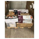 Massive Pallet of Brand Name Misc Faucets, Showers, Fixtures, Towel Bars, Bathroom Fans, Ceiling Fans, Lights, and More **Parts Only** (Lot Great for eBay Sellers) (Internal lot #44)