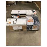Massive Pallet of Brand Name Misc Faucets, Showers, Fixtures, Towel Bars, Bathroom Fans, Ceiling Fans, Lights, and More **Parts Only** (Lot Great for eBay Sellers) (Internal lot #45)