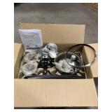 Massive Pallet of Brand Name Misc Faucets, Showers, Fixtures, Towel Bars, Bathroom Fans, Ceiling Fans, Lights, and More **Parts Only** (Lot Great for eBay Sellers) (Internal lot #45)
