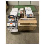 Massive Pallet of Brand Name Misc Faucets, Showers, Fixtures, Towel Bars, Bathroom Fans, Ceiling Fans, Lights, and More **Parts Only** (Lot Great for eBay Sellers) (Internal lot #47)