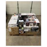 Massive Pallet of Brand Name Misc Faucets, Showers, Fixtures, Towel Bars, Bathroom Fans, Ceiling Fans, Lights, and More **Parts Only** (Lot Great for eBay Sellers) (Internal lot #48)