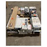 Massive Pallet of Brand Name Misc Faucets, Showers, Fixtures, Towel Bars, Bathroom Fans, Ceiling Fans, Lights, and More **Parts Only** (Lot Great for eBay Sellers) (Internal lot #51)