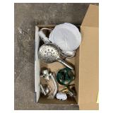 Massive Pallet of Brand Name Misc Faucets, Showers, Fixtures, Towel Bars, Bathroom Fans, Ceiling Fans, Lights, and More **Parts Only** (Lot Great for eBay Sellers) (Internal lot #51)