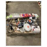 Massive Pallet of Brand Name Misc Faucets, Showers, Fixtures, Towel Bars, Bathroom Fans, Ceiling Fans, Lights, and More **Parts Only** (Lot Great for eBay Sellers) (Internal lot #52)