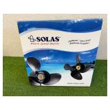 NIB Solas Outboard Stern Drive Aluminum Propeller