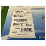 NIB Solas Outboard Stern Drive Aluminum Propeller