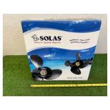 NIB Solas Outboard Stern Drive Aluminum Propeller