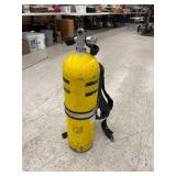 Aluminum Scuba Tank with Backpack Harness
