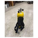 Aluminum Scuba Tank with Backpack Harness