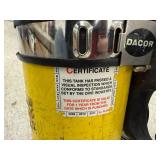 Aluminum Scuba Tank with Backpack Harness