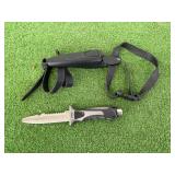 Scubapro Dive Knife with Locking Sheath