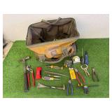 Bucket Boss Tool Bag & Contents