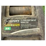 Husky 11 Piece Dep Impact Metric Socket Set