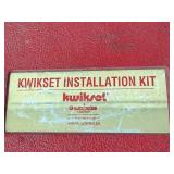 Kwikset Installation Kit