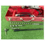 Milwaukee Heavy-Duty Right Angle Drill with Bits